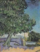 Chestnut Tree in Blossom (nn04) Vincent Van Gogh